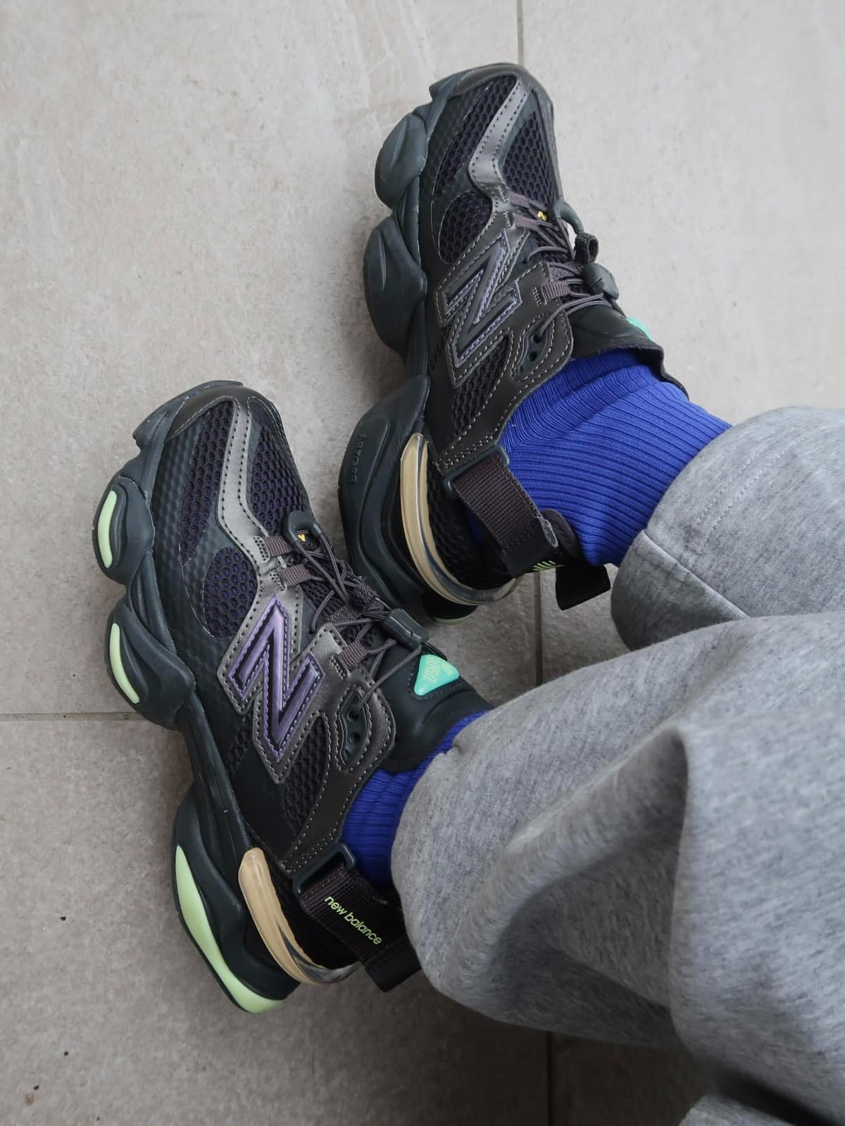 NEW BALANCE 9060 SUMMER BLACK NEON 🖤🖤