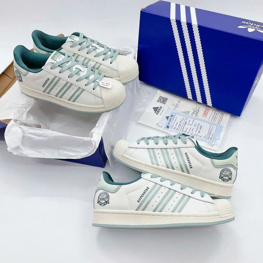 ADIDAS ORIGINALS SUPERSTAR BEIGE GREY