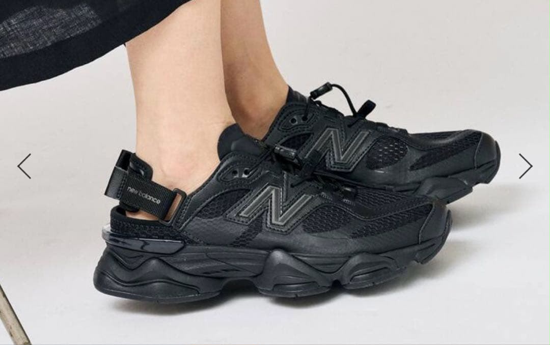 NEW BALANCE 9060 SUMMER BLACK NEON 🖤🖤
