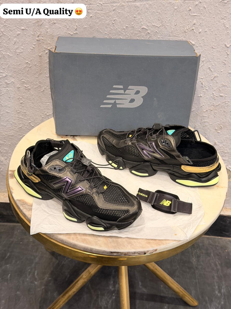 NEW BALANCE 9060 SUMMER BLACK NEON 🖤🖤