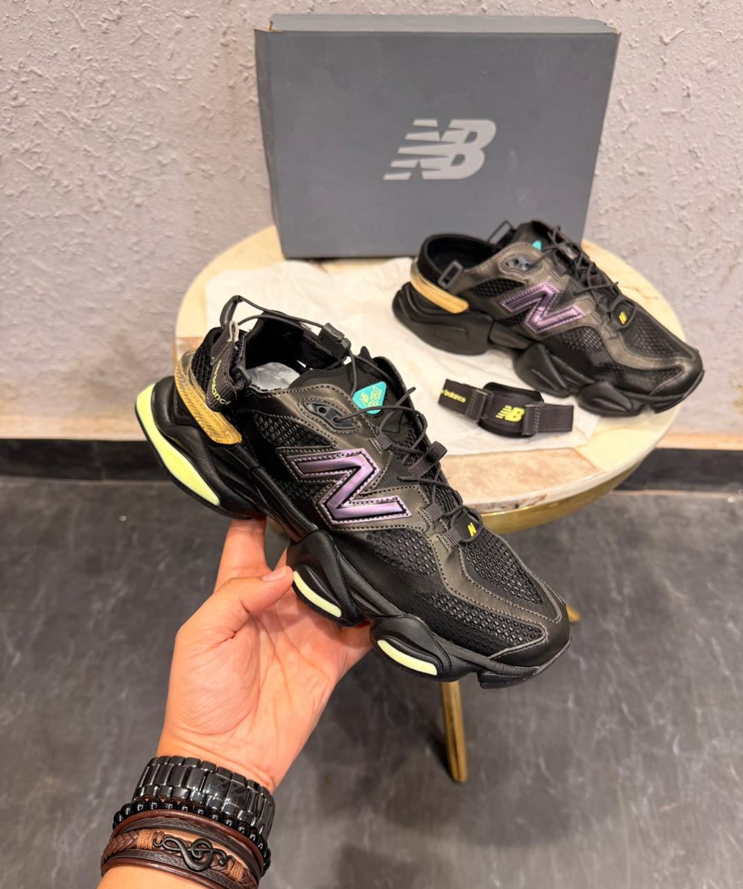 NEW BALANCE 9060 SUMMER BLACK NEON 🖤🖤
