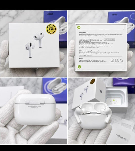 🌟 APPLE AIRPODS PRO ANC 3nd Generation  MADE IN USA WITH  VOLUME CONTROL UP DOWN LIKE ORIGINAL
